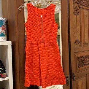 Orange reversible dress